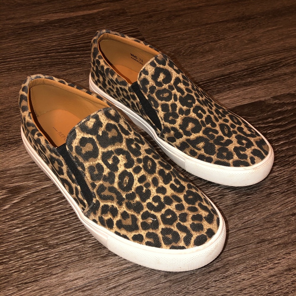 Leopard Slip-Ons